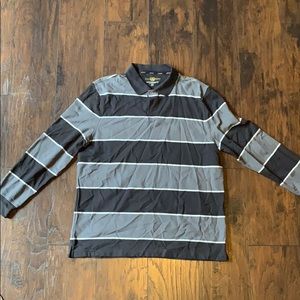 Club Room Estate Performance Long Sleeve Button Up